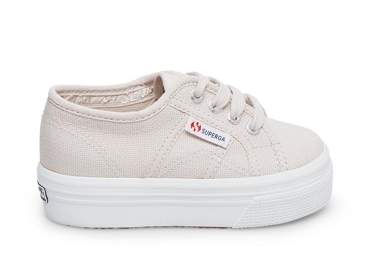 Superga 2790 Jcot Classic Grey - Kids Superga Shoes